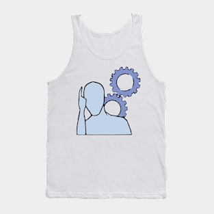 The thinking man Tank Top